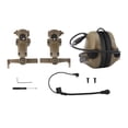 thumbnail image 4 of jinwen Casque Protection Auditive Confortable pour Radio Tir Chasse Marron, 4 of 9