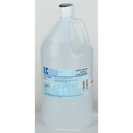 LABCHEM LC267504 Water, deionized (ASTM Type II), 4 (Best Type Of Bottled Water)