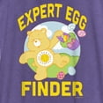 thumbnail image 2 of Women's Care Bears Expert Egg Finder  Racerback Tank Top Purple Heather Small, 2 of 4