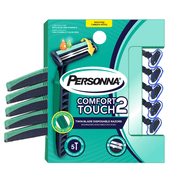 Personna Comfort Touch 2 Disposable Razor Blades, 5ct