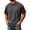 Grey, variant on ZXLBBD Mens T Shirts Halloween Ribbed Pumpkin Graphic Tee Short Sleeve Crew Neck T Shirt Party Daily Versatile T-Shirts for Man Dailywear,Orange,S