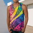 thumbnail image 1 of Camiseta sin mangas de cuello redondo para hombre, ropa deportiva para el hogar, pijamas, camiseta de color liso, blusa deportiva, blusa de poliéster para hombre, 1 of 5