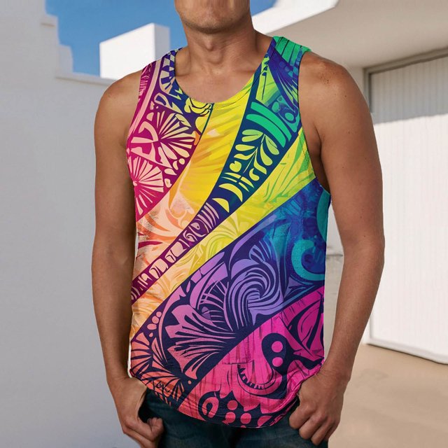 Camiseta sin mangas de cuello redondo para hombre, ropa deportiva para el hogar, pijamas, camiseta de color liso, blusa deportiva, blusa de poliéster para hombre