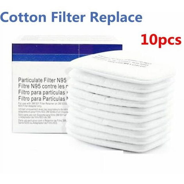 Non-Oil Based Particles Filter With High Quality Material, Multiple Layers And Electrostatic Filter, Particulate Filter For Respiratory Health Protection