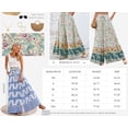 thumbnail image 6 of FreshPretty Women Wide Leg Pants Casual High Waist Floral Palazzo Pants for Women Flowy Trendy Lounge Boho Beach Trousers Pockets, 6 of 8