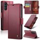 thumbnail image 1 of CaseMe Funda de Cuero para Samsung Galaxy S26+ 5G con Bloqueo RFID, para Samsung Galaxy  S26+ 5G Funda para Mujer y Hombre, Tarjetero con Cierre Magnético, Funda Tipo Folio, Rojo Vino, 1 of 11