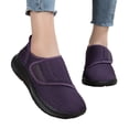 thumbnail image 6 of Women's Lightweight Wide Walking Shoes for Seniors, Breathable Orthopedic Comfort Shoes, Adjustable Strap Easy-Wear Footwear for Middle-Aged & Elderly, Spring Casual Mom Shoes Black 36, 6 of 9