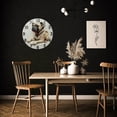 thumbnail image 6 of Wall Clock Decorative - Classic Beige Pug A Print 2D Vintage Wall Clocks Battery Operated Silent Non-Ticking for Bedroom, Living Room, Kitchen, Office, Classroom, 10 Inch, 6 of 7