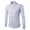 A02-Gray, variant on USNSM Men's Dress Shirt Casual Business Work Office Slim Fit Solid Color Shirt Lapel Collar Button up Long Sleeve Tops Coffee L