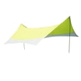 thumbnail image 1 of S SERENABLE Large Hammock Waterproof Tent TARP - Lightweight - Backpacking Hammock Shelter - Stakes, Poles Guy Ropes, Storage Bag Included Green Butterfly, 1 of 9