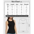 thumbnail image 3 of Women's Racerback Tank Top - Sleeveless Slim Fit Cami Shirt, Breathable Stretch Fabric, Casual Summer Blouse, 3 of 6