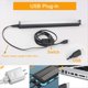 thumbnail image 4 of Lámpara LED UV de 380-400 Nm, Tubo T5, Enchufe USB de 5 V, Luz Ultravioleta LED para Escenario, Luz Negra, Piezas de Lámpara LED UV, 4 of 5