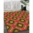 thumbnail image 2 of Ahgly Company Indoor Rectangle Patterned Papaya Orange Area Rugs, 2' x 3', 2 of 6