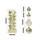 thumbnail image 3 of Christmas Decoration Balls Christmas Balls Christmas Shaped Balls Electroplated Balls Christmas Tree Decoration Painted Balls Combo 24pcs, 3 of 6