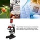 thumbnail image 5 of Juguetes de Microscopio Trinocular Compuesto para Niños Estudiantes Niños Principiantes Accesorios Biológicos Educativos Kits de Microscopio de Mano con Diapositivas para Anggrek Otros, 5 of 8