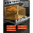 thumbnail image 5 of KFFKFF 36-Inch Freestanding Gas Range Oven, Stainless Steel Stove with 6 Sealed Burners, Spacious 6.0 Cu. Ft. Oven, Halogen Lighting, and Convenient Racks for RVs, Apartments, and Mobile Homes, 5 of 9