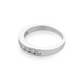 thumbnail image 3 of Rachel Koen Platinum Diamond Ladies Wedding Band Ring 0.50cttw, 3 of 7