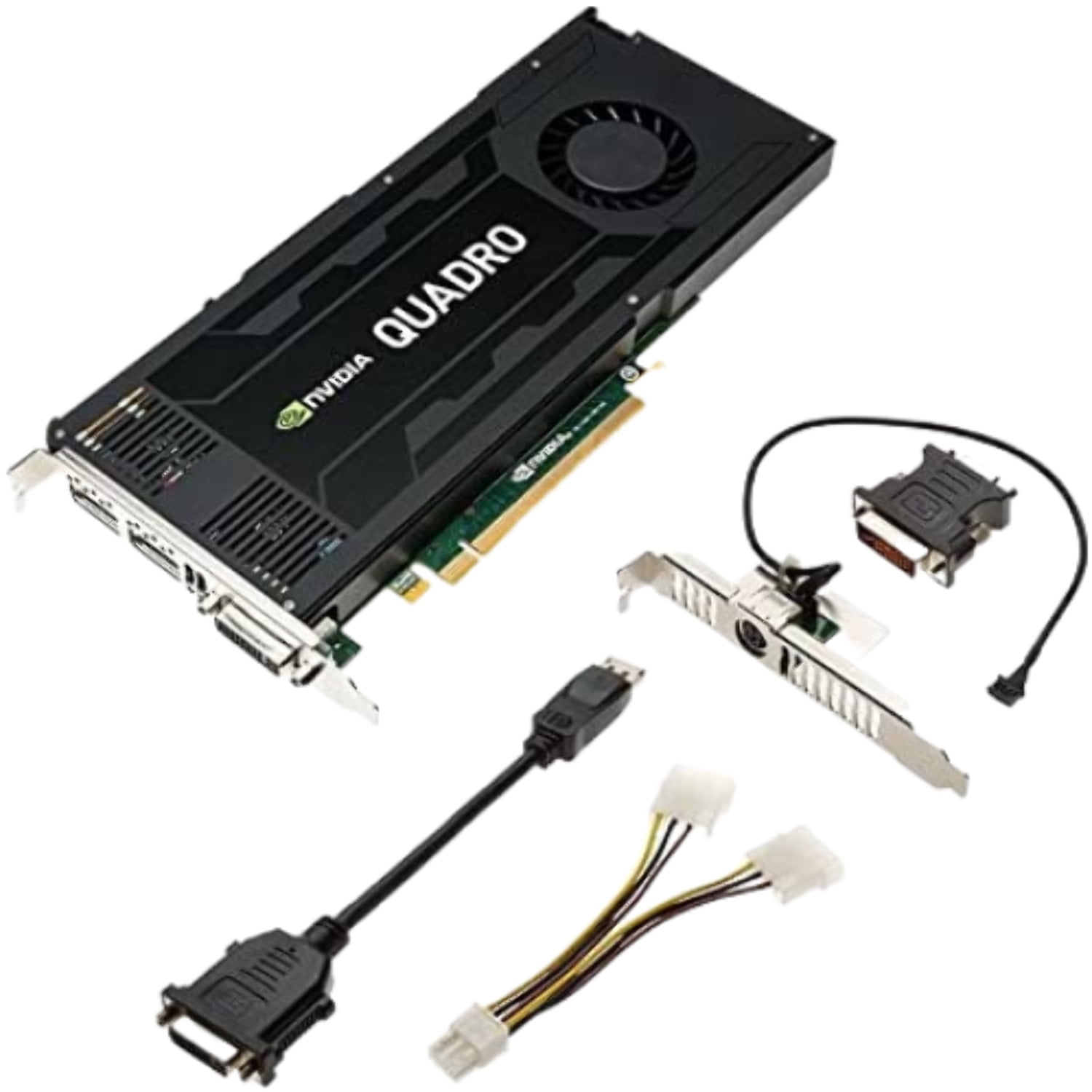 PNY NVIDIA Quadro K4200 Graphic Card, 4 GB GDDR5, Full-height