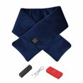 thumbnail image 1 of TIELUTT Smart Heated Scarf Rechargeable Soft Neck Heater with 3000mah Battery Woman Heating Pad for Carpal Tunnel Workout Table Sit up Pad for Exercise Exercise for Legs While Sitting Pt Bands, 1 of 4
