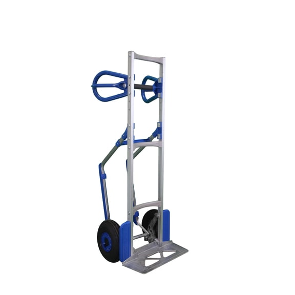 SANO LiftKar MODULKAR Boxer Heavy-Duty Hand Truck – 660 lb Capacity, Lightweight Modular Aluminum Frame, Pneumatic Wheels, Ergonomic Design for Industrial Transport