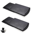 thumbnail image 1 of Sliding Coffee Maker Tray 30cm, 12’’ ~ 21" Under Cabinet Countertop Coffee Machine Slider Rolling Caddy for Kitchen Small Appliance (2 Pack Black), 1 of 5