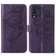 thumbnail image 2 of Case for Samsung Galaxy A50/A30S/A50S Magnetic Embossing Butterfly Flip Cover Premium Leather, 2 of 5