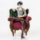 thumbnail image 1 of Figuras de acción de ataque a los Titanes, figuritas de Anime Rival Shingeki no Kyojin Levi Ackerman, modelos de juguetes de Mikasa Ackerman, 36cm Gong Bohan LED, 1 of 2