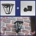 thumbnail image 3 of Muyoka Luz de pared solar al aire libre 8 modos Control remoto Luz de cerca solar Iluminación de recarga USB Sensor de movimiento Luz de pared para cobertizo de cubierta Muyoka Hogar, 3 of 7
