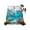 Multicolor, variant on Turtle California King Size Flat Sheet, Wrinkleproof & Fadeproof Cooling Flat Bed Sheet Only, Shark Ocean Coral Underwater Scenery Sea Breathable Soft Bedding Top Sheets 108 x 98 Inches