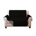 thumbnail image 4 of Juego de Protector Cubre Sala Melocotton Doble Vista Capitonado Negro-Gris, 4 of 6