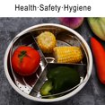 thumbnail image 3 of vegetable Steam Basket Rack Steamer Stainless Steel Cookware with Steamer H, 3 of 8