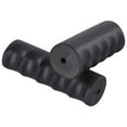thumbnail image 3 of 2Pcs Wheelbarrow Rubber Handles, Round Tubes Black Replacement Universal Handles, 3 of 11