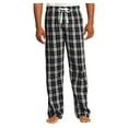 thumbnail image 1 of Mafoose Men Flannel Plaid Male Sleep Pants Black S, 1 of 6
