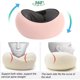 thumbnail image 4 of Almohada para el cuello de viaje, almohada de cuello portátil portátil de espuma de memoria fácil de usar en forma de u para coche, 4 of 7