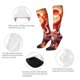 thumbnail image 3 of Balery Red Sun Flame Fox Calcetines novedosos Calcetines deportivos Calcetines hasta la rodilla Calcetines de algodón Calcetines originales y geniales, 3 of 6