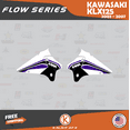thumbnail image 2 of Kalair GFX Graphics Kit for Kawasaki KLX125 (2003-2007) Flow Series, 2 of 5