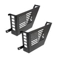 thumbnail image 3 of 2 Cajas de Almacenamiento de Metal para Puerta Delantera, Organizador de Inserción Lateral para Puerta, Bolsillos, 3 of 9