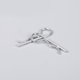 thumbnail image 4 of EXHUMKY 150Ud Durable Carbon Steel Small Cotter Pin White Metal for Replacement Projects, 4 of 5
