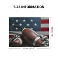 thumbnail image 2 of Sheronv American Flag Football Wooden Jigsaw Puzzle Challenging Difficult Wood Puzzles for Adults Gift for Family Friends 500 PCS, 2 of 6
