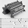 thumbnail image 6 of 128 in 1 Precision Screwdriver Set Magnetic Phillips Torx Screw Driver Bits Portable Professional Electronic Repair Tool Set, 6 of 17