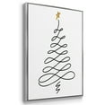 thumbnail image 3 of Christmas Tree III - Framed Gallery Wrapped Holiday Canvas - 27 x 41 - Silver Frame, 3 of 8