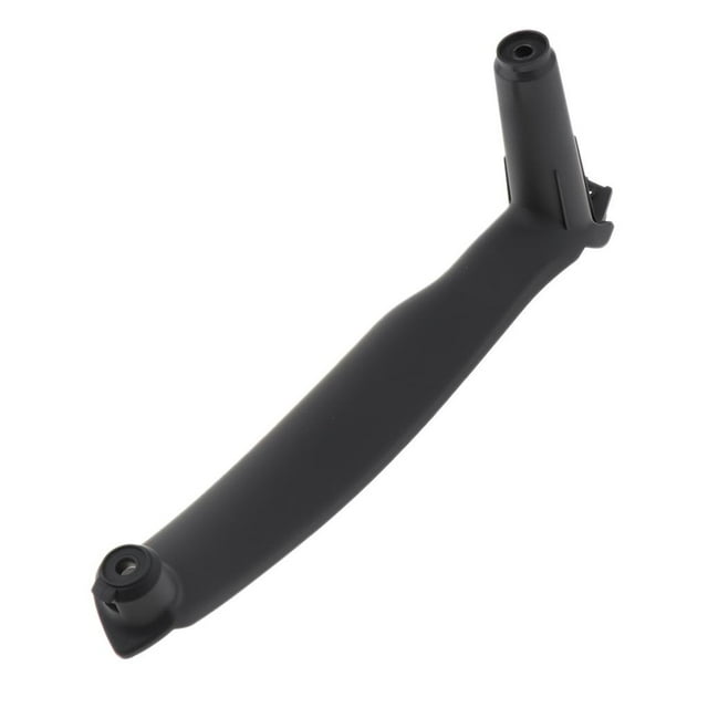 Poignée de Panneau de Porte Intérieure Intérieure Droite Côté Passager + Couvercle Intérieur à Traction de Porte pour e71/e72 sav (2008-2014) Noir