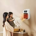 thumbnail image 5 of Costeam Mini Heater Small Household Portable Wall Mounted Hot Fan Silent Office Desktop Heater Personal Warm Fan for Home Bedroom Use, 5 of 9