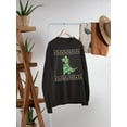 thumbnail image 5 of Big Tree Rex T Rex Mens Sweatshirt, 5 of 6