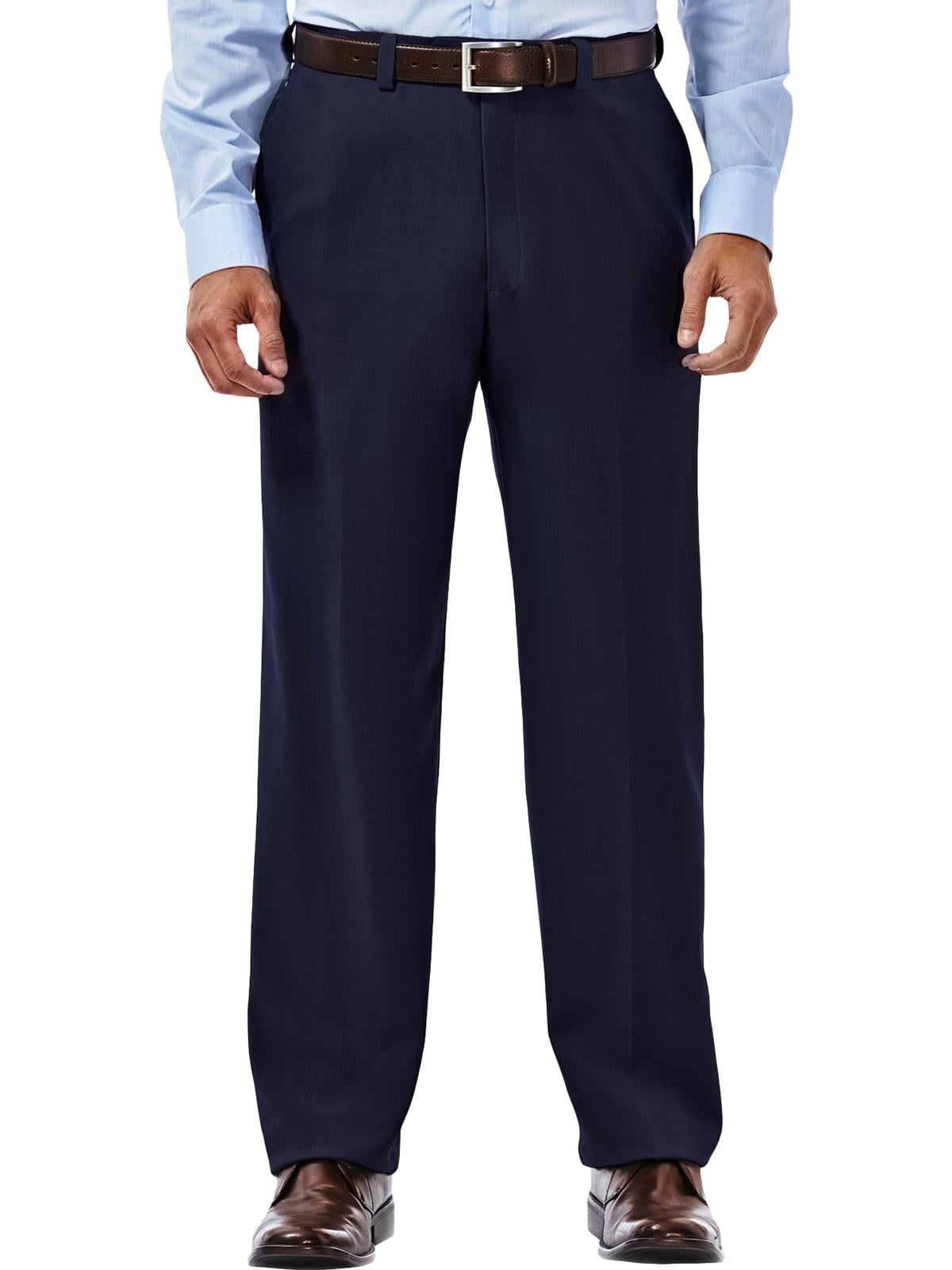 Mens JM Haggar Premium ClassicFit FlatFront Stretch Suit Pants