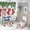 style-582, variant on 4 Piece Shower Curtain Sets with Non-Slip Rugs Toilet Lid Cover And Bath Mat Personalized Family of 4 Waterproof Durable Bathroom Decor Shower Gift for Baby for Bathroom Decor Set