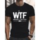 thumbnail image 1 of Lightweight Men's Casual Crew Neck WTF WHERE's THE FISH? T-Shirt - Comfy for Summer, Geometric Print, 1 of 6