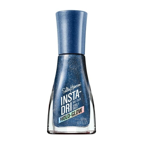 Sally Hansen Insta-Dri Nail Polish, Quick-Drying, Long-Lasting Shine, Holo-back (Holo-Glow Collection) 0.31 fl oz