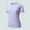 Purple, variant on Tittly T Shirts for Women Spring Tops for Women Workout Tops For Women Short Sleeve Yoga Shirts Sports Gym Tshirts Running Top 80 Sun Tshirts Shirts Basic Tees Black L