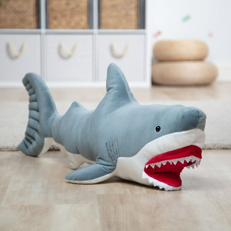 Melissa & Doug Giant Shark - Lifelike Stuffed Animal (over 3 feet